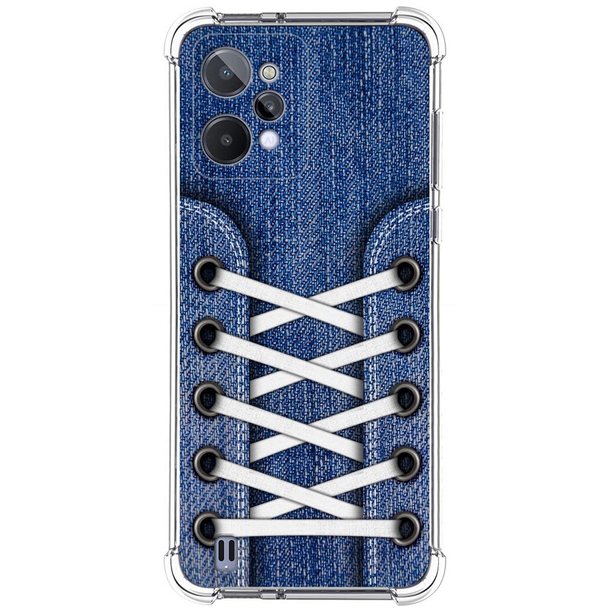 Funda Silicona Antigolpes para Realme C31 diseño Zapatillas 01 Dibujos