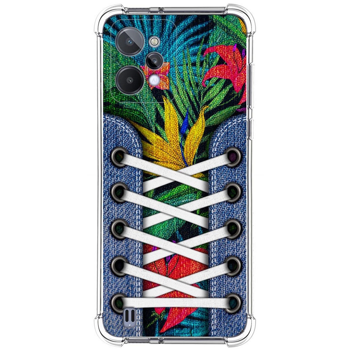 Funda Silicona Antigolpes para Realme C31 diseño Zapatillas 12 Dibujos