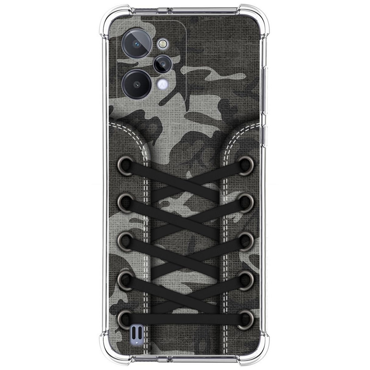 Funda Silicona Antigolpes para Realme C31 diseño Zapatillas 15 Dibujos