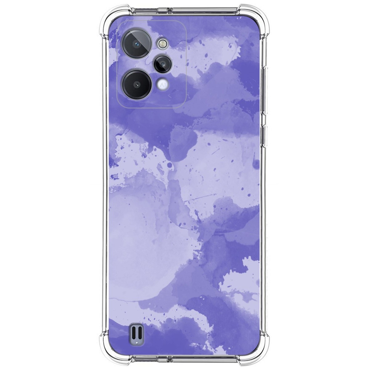 Funda Silicona Antigolpes para Realme C31 diseño Acuarela 01 Dibujos