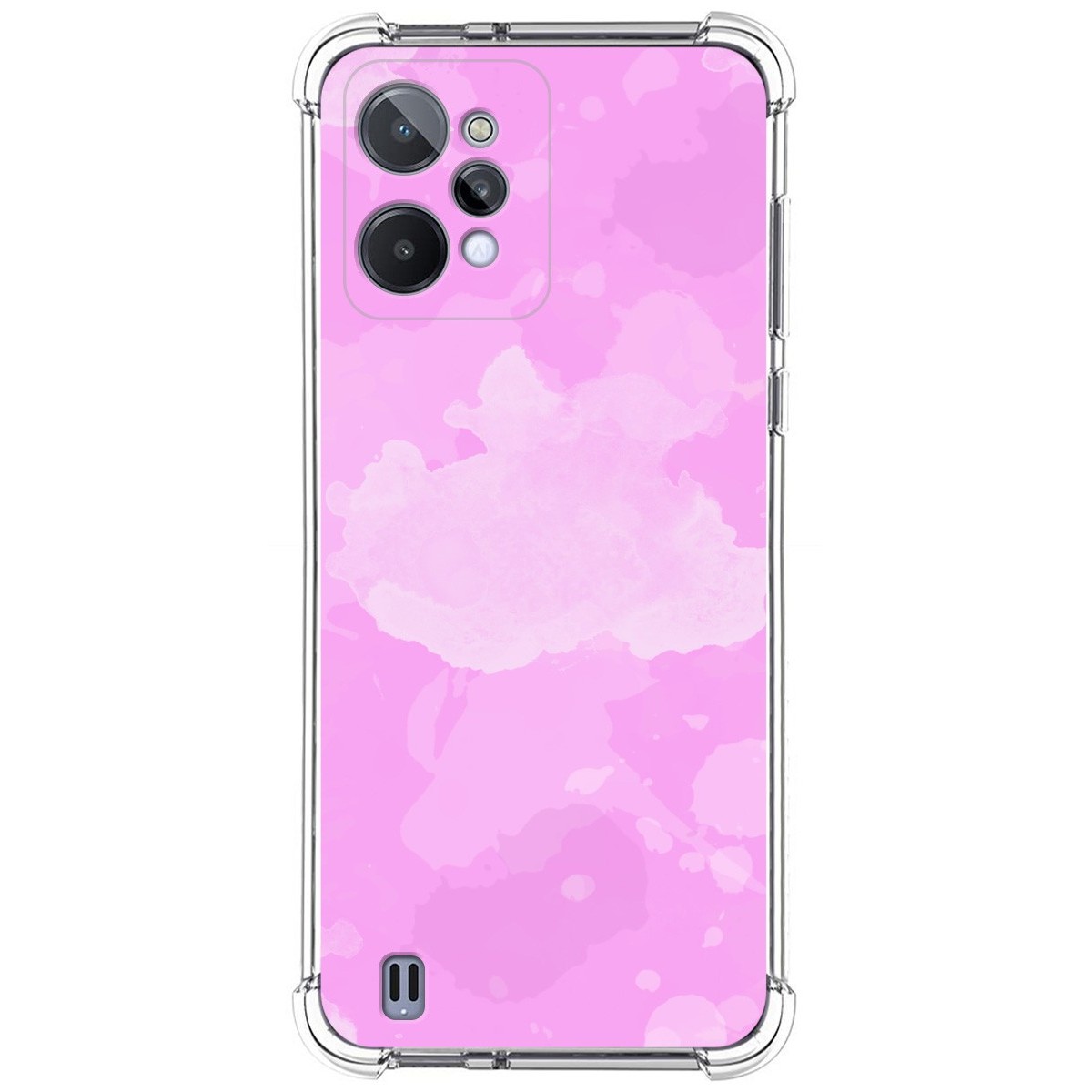 Funda Silicona Antigolpes para Realme C31 diseño Acuarela 04 Dibujos