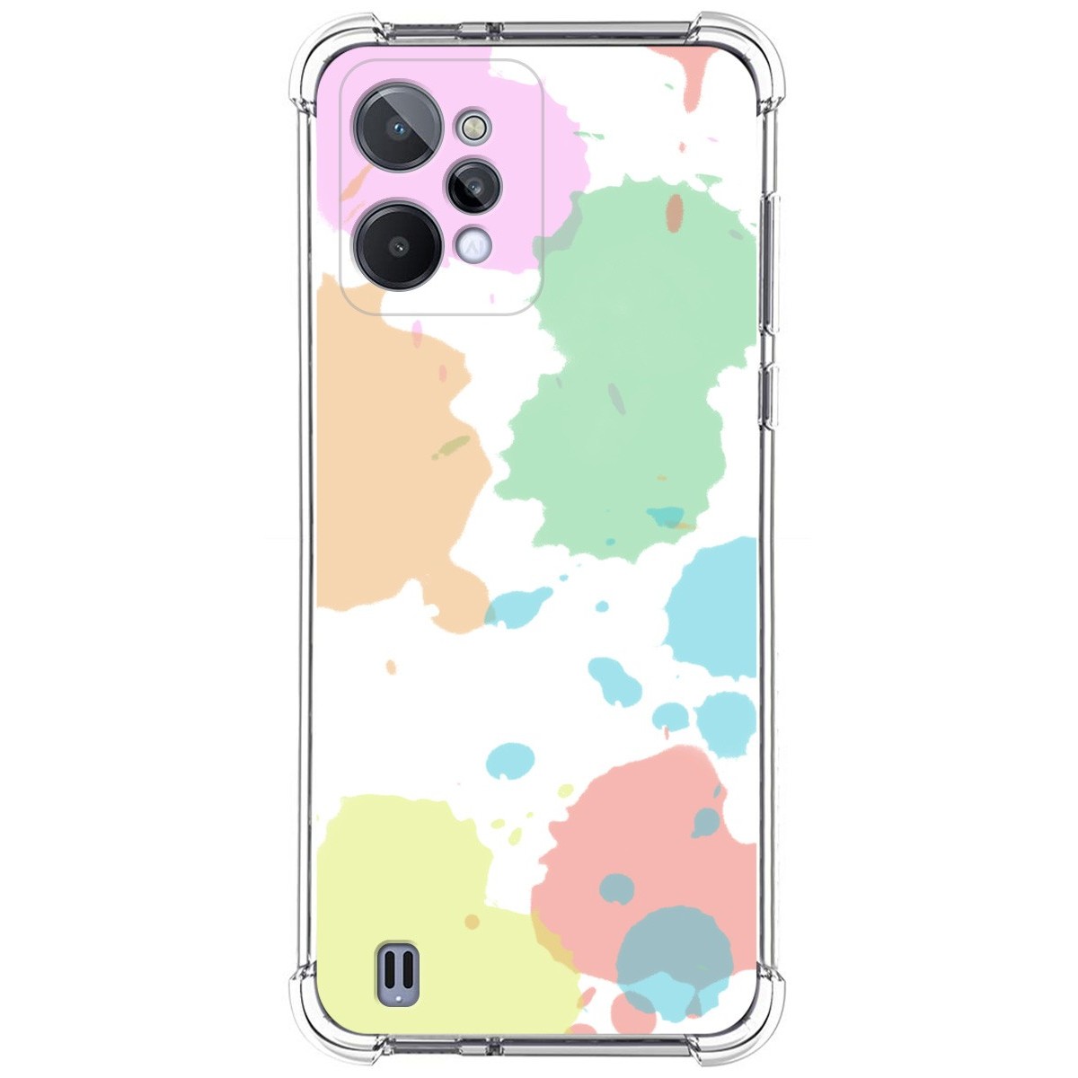 Funda Silicona Antigolpes para Realme C31 diseño Acuarela 05 Dibujos