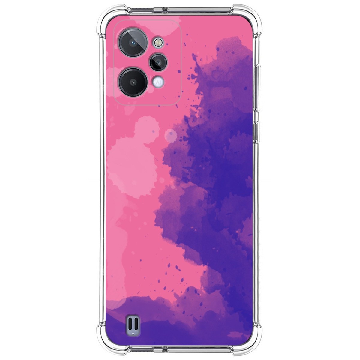 Funda Silicona Antigolpes para Realme C31 diseño Acuarela 07 Dibujos