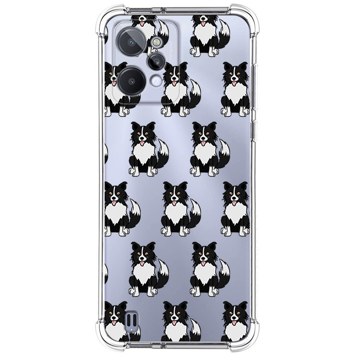 Funda Silicona Antigolpes para Realme C31 diseño Perros 07 Dibujos