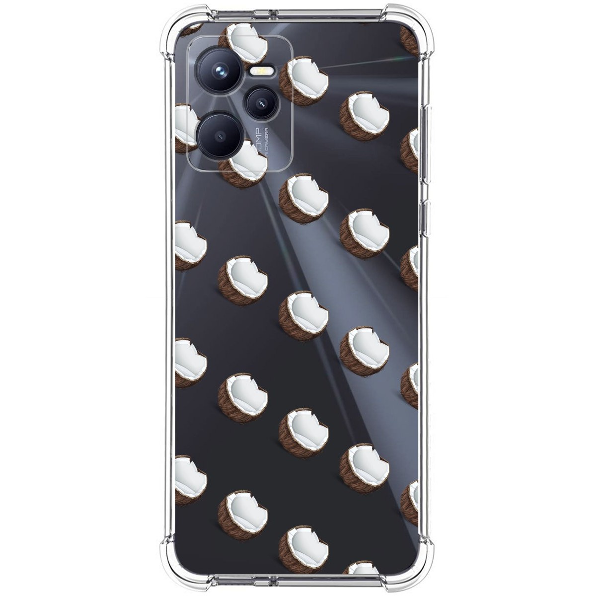 Funda Silicona Antigolpes para Realme C35 diseño Cocos Dibujos