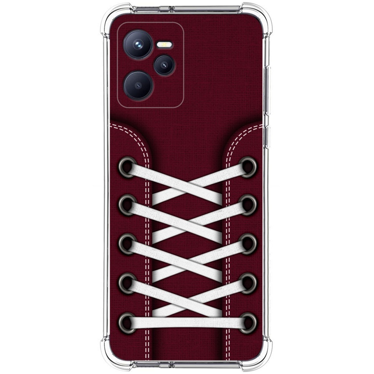 Funda Silicona Antigolpes para Realme C35 diseño Zapatillas 17 Dibujos