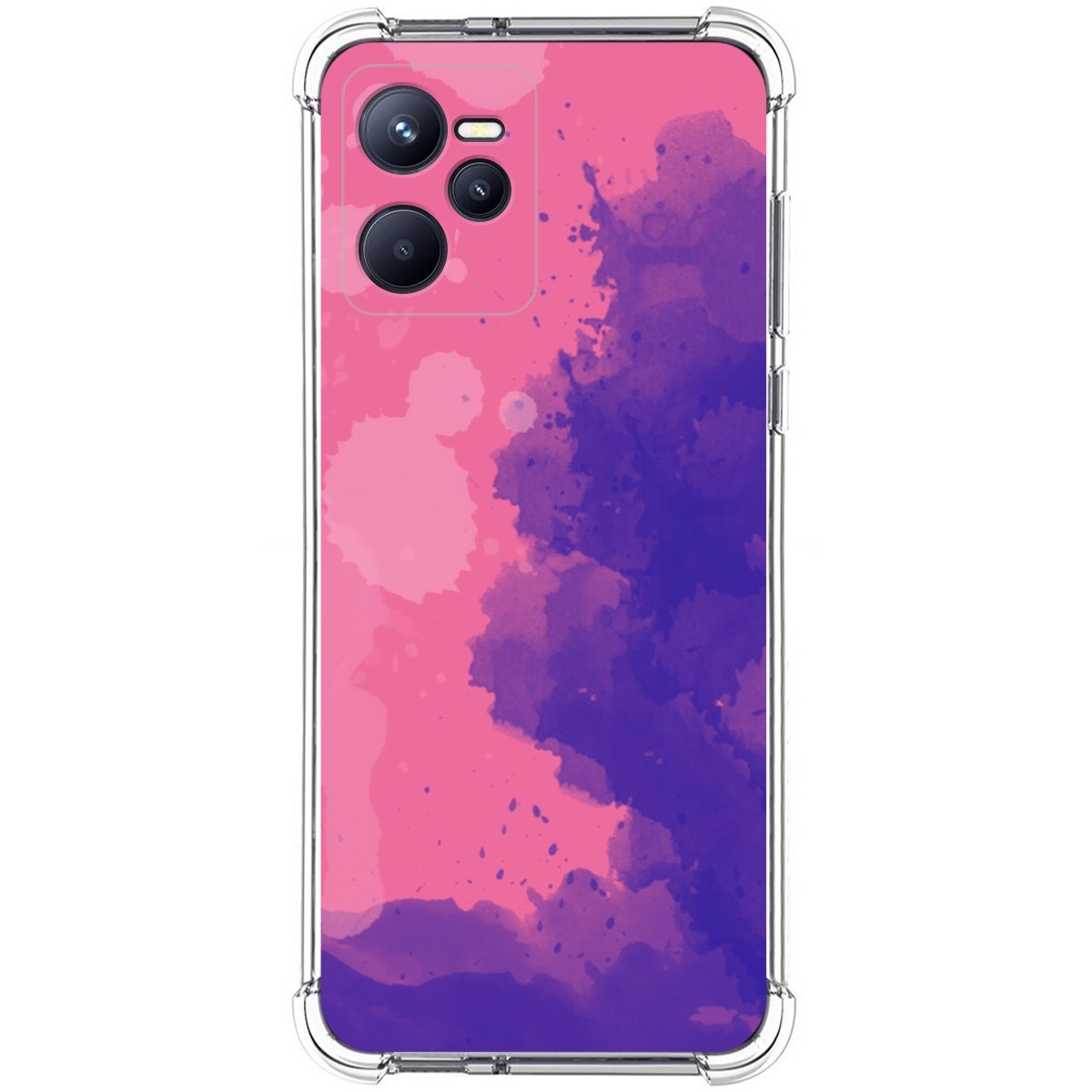 Funda Silicona Antigolpes para Realme C35 diseño Acuarela 07 Dibujos