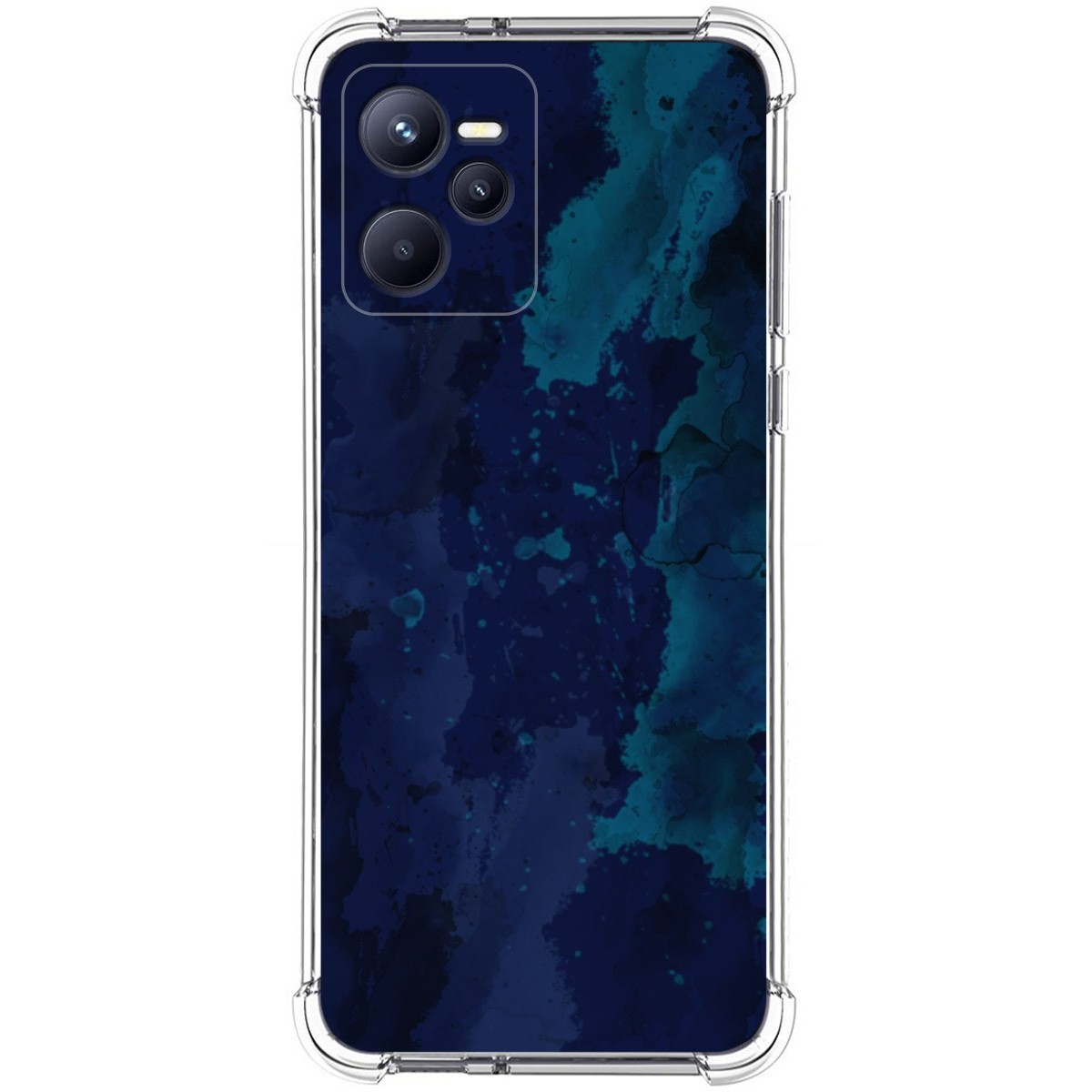 Funda Silicona Antigolpes para Realme C35 diseño Acuarela 13 Dibujos