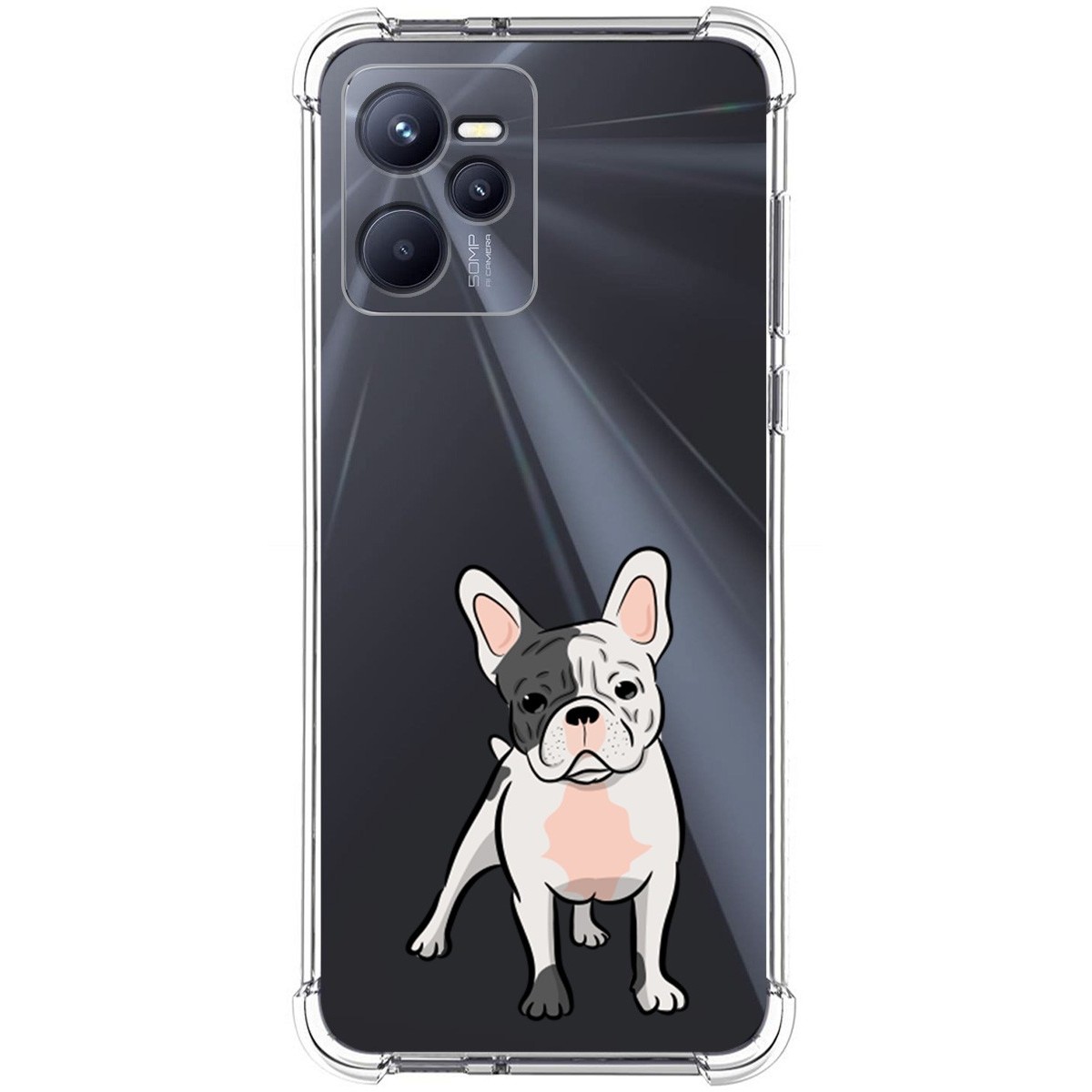 Funda Silicona Antigolpes para Realme C35 diseño Perros 06 Dibujos