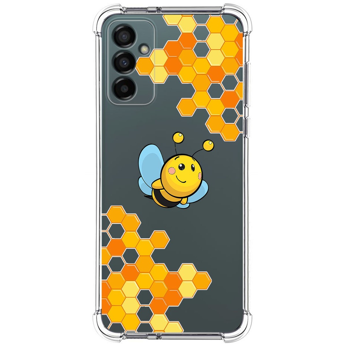 Funda Silicona Antigolpes para Samsung Galaxy M23 5G diseño Abeja Dibujos