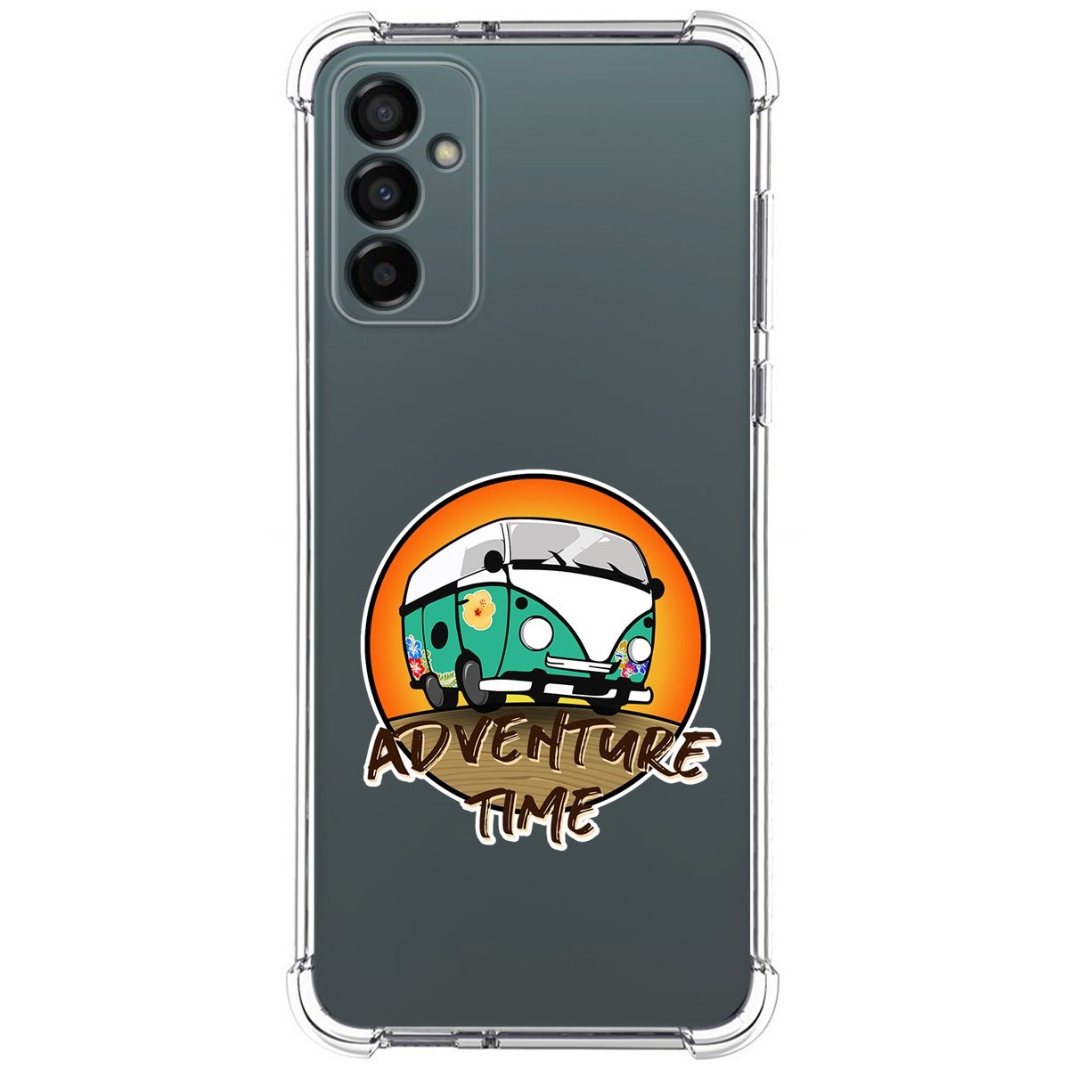 Funda Silicona Antigolpes para Samsung Galaxy M23 5G diseño Adventure Time Dibujos