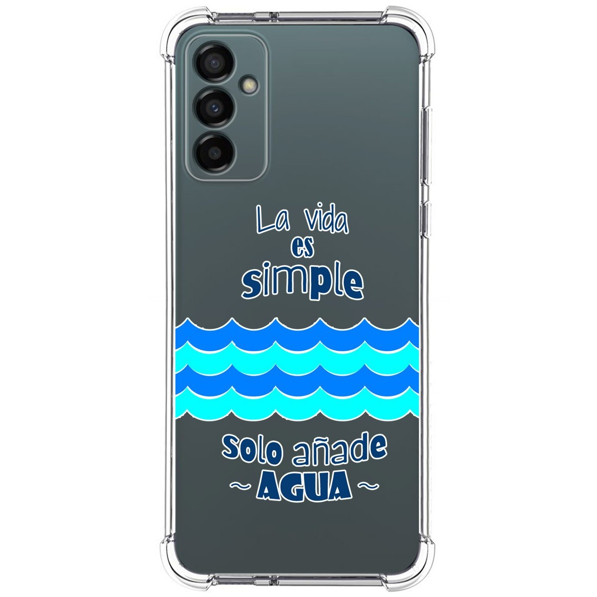 Funda Silicona Antigolpes para Samsung Galaxy M23 5G diseño Agua Dibujos