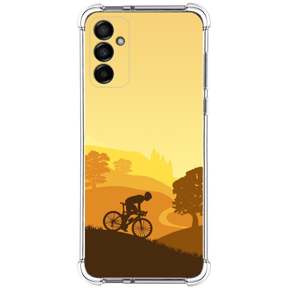 Funda Silicona Antigolpes para Samsung Galaxy M23 5G diseño Ciclista Dibujos