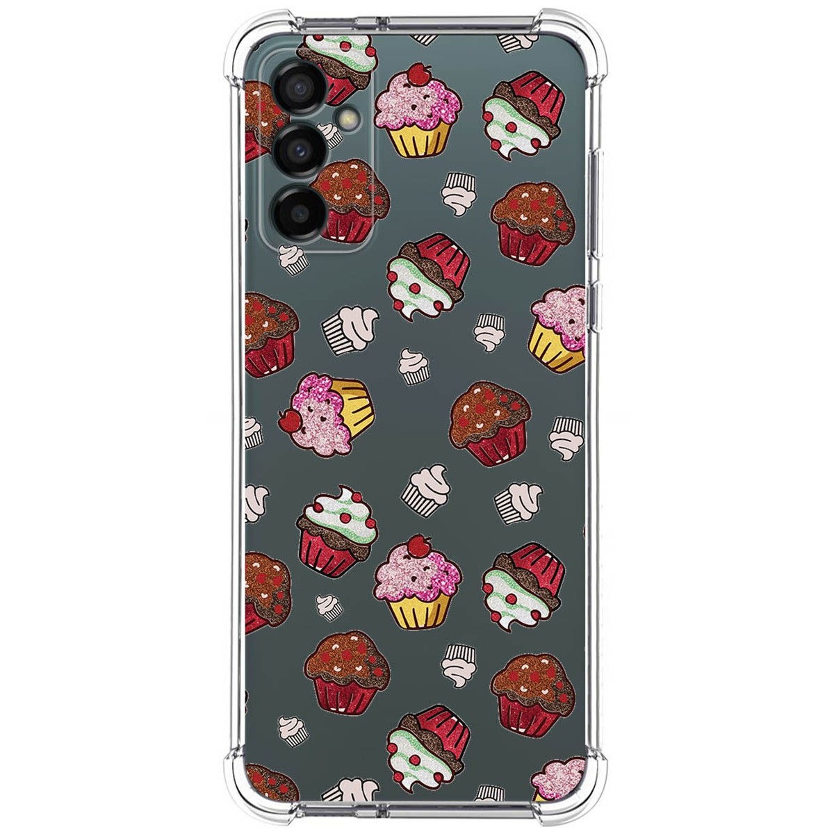 Funda Silicona Antigolpes para Samsung Galaxy M23 5G diseño Muffins Dibujos