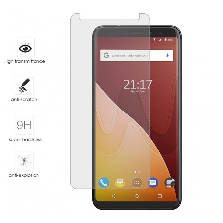 Protector Cristal Templado para Wiko View Prime Vidrio