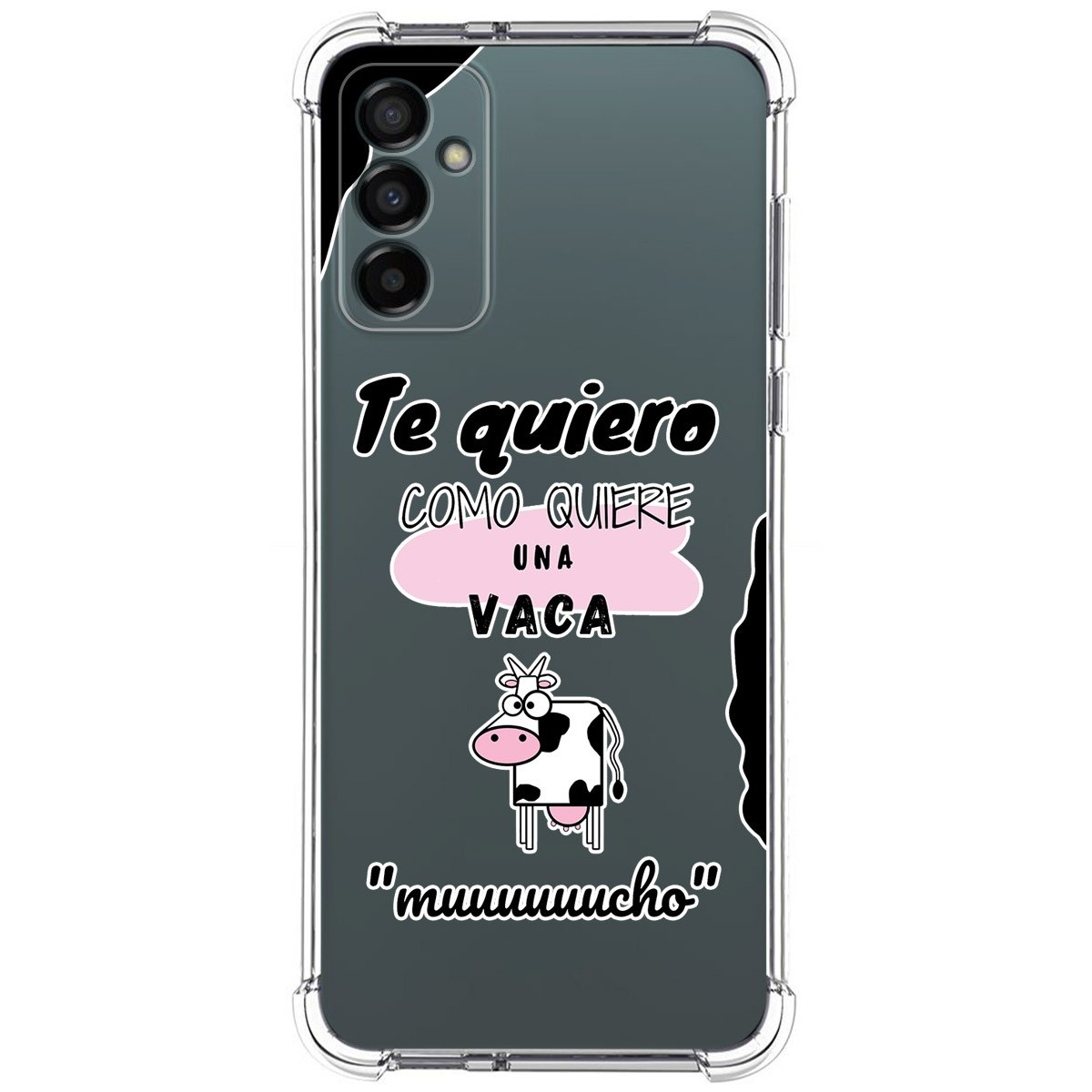 Funda Silicona Antigolpes para Samsung Galaxy M23 5G diseño Vaca Dibujos