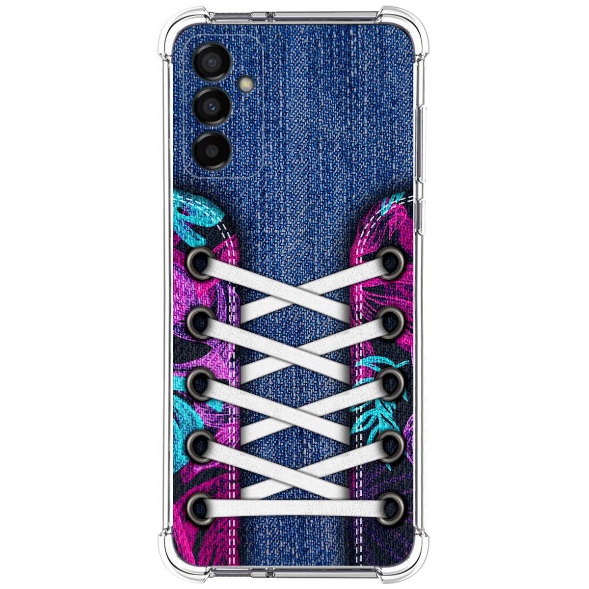 Funda Silicona Antigolpes para Samsung Galaxy M23 5G diseño Zapatillas 06 Dibujos