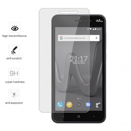 Protector Cristal Templado para Wiko Lenny4 Vidrio