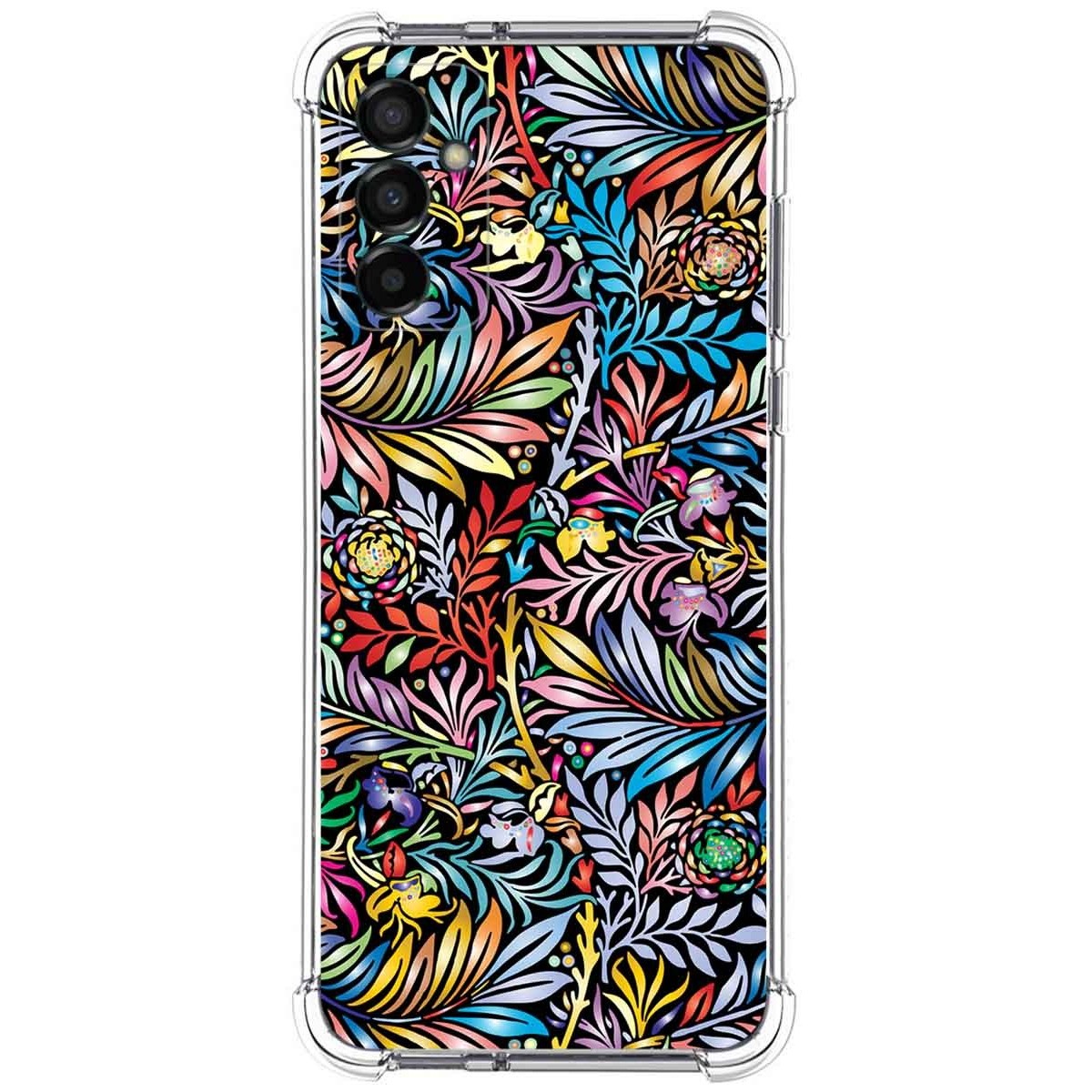 Funda Silicona Antigolpes para Samsung Galaxy M23 5G diseño Flores 04 Dibujos