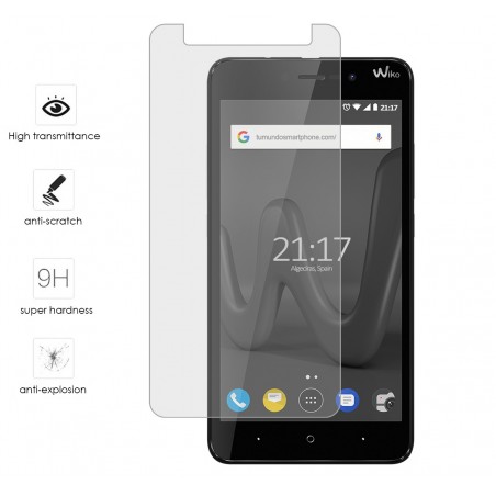 Protector Cristal Templado para Wiko Lenny4 Plus Vidrio