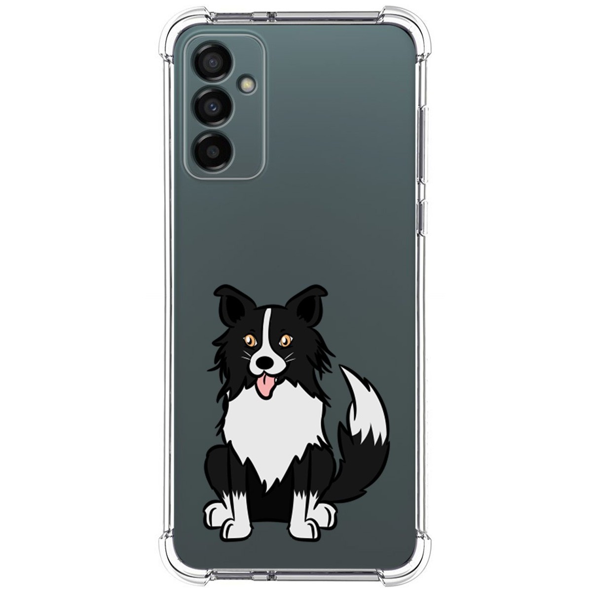 Funda Silicona Antigolpes para Samsung Galaxy M23 5G diseño Perros 01 Dibujos