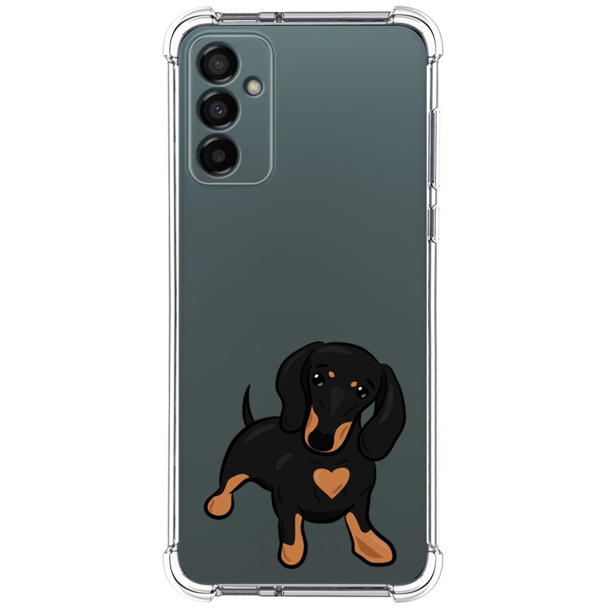 Funda Silicona Antigolpes para Samsung Galaxy M23 5G diseño Perros 04 Dibujos