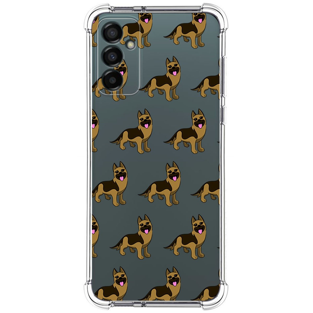 Funda Silicona Antigolpes para Samsung Galaxy M23 5G diseño Perros 09 Dibujos