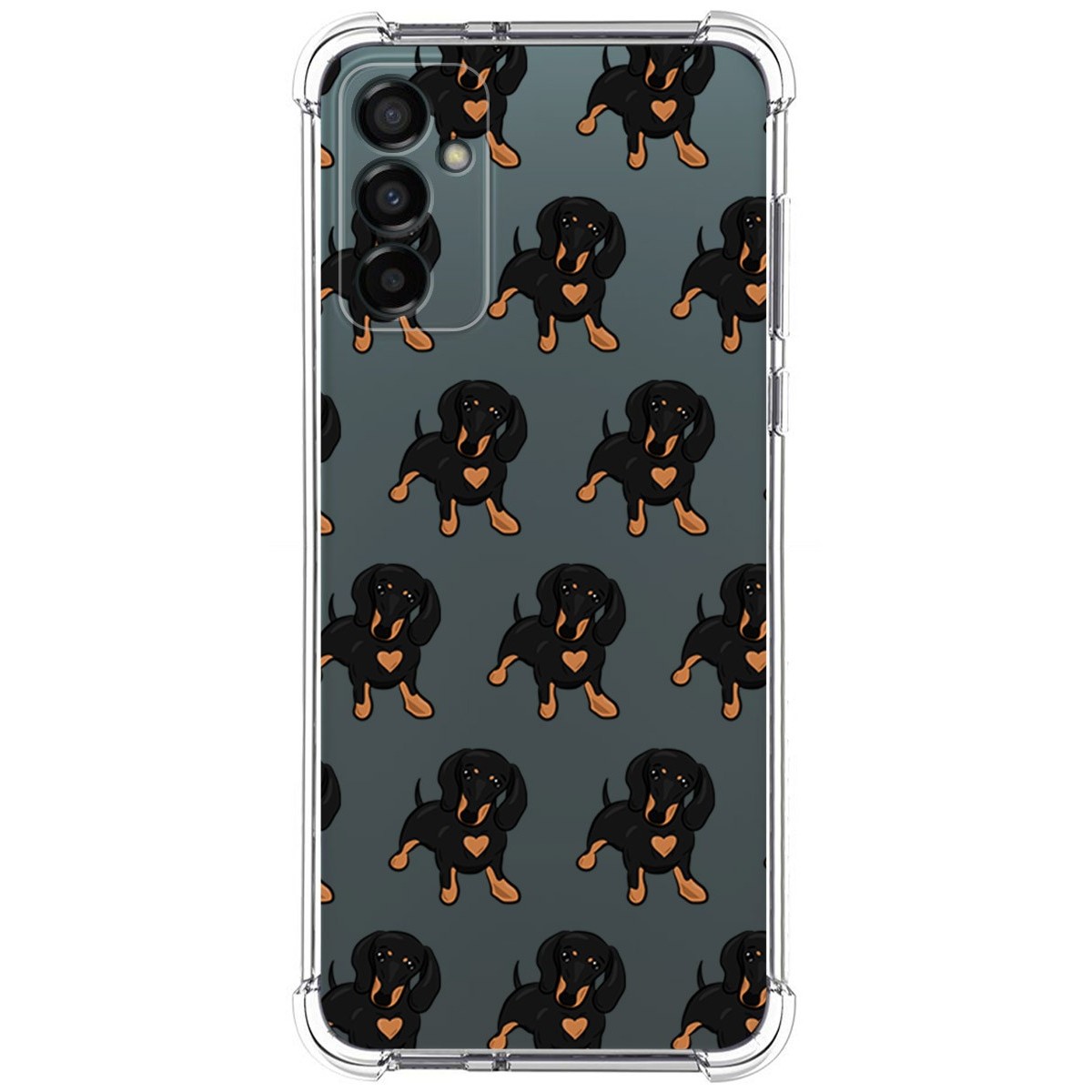 Funda Silicona Antigolpes para Samsung Galaxy M23 5G diseño Perros 10 Dibujos