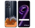 Funda Silicona Transparente para Realme 9 Pro 5G diseño Bufalo Dibujos