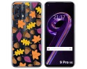 Funda Silicona Transparente para Realme 9 Pro 5G diseño Otoño Dibujos