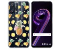 Funda Silicona Transparente para Realme 9 Pro 5G diseño Piña Dibujos