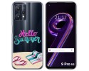 Funda Silicona Transparente para Realme 9 Pro 5G diseño Summer Dibujos