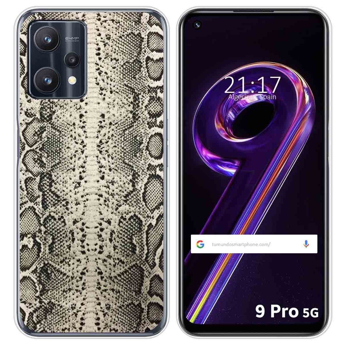 Funda Silicona para Realme 9 Pro 5G diseño Animal 01 Dibujos