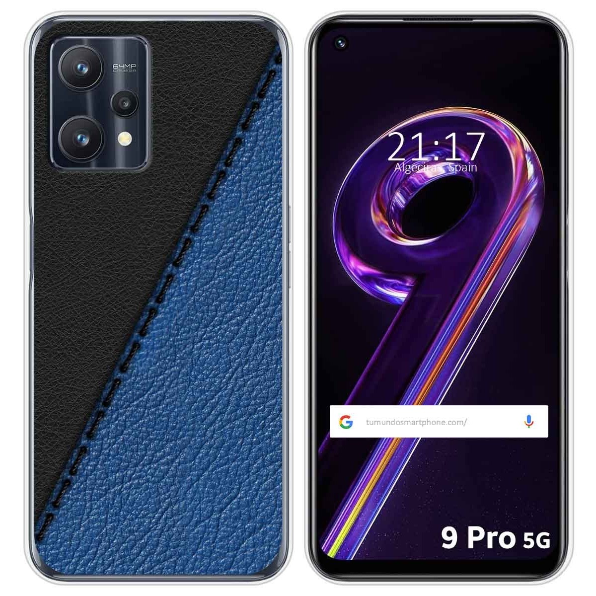 Funda Silicona para Realme 9 Pro 5G diseño Cuero 02 Dibujos