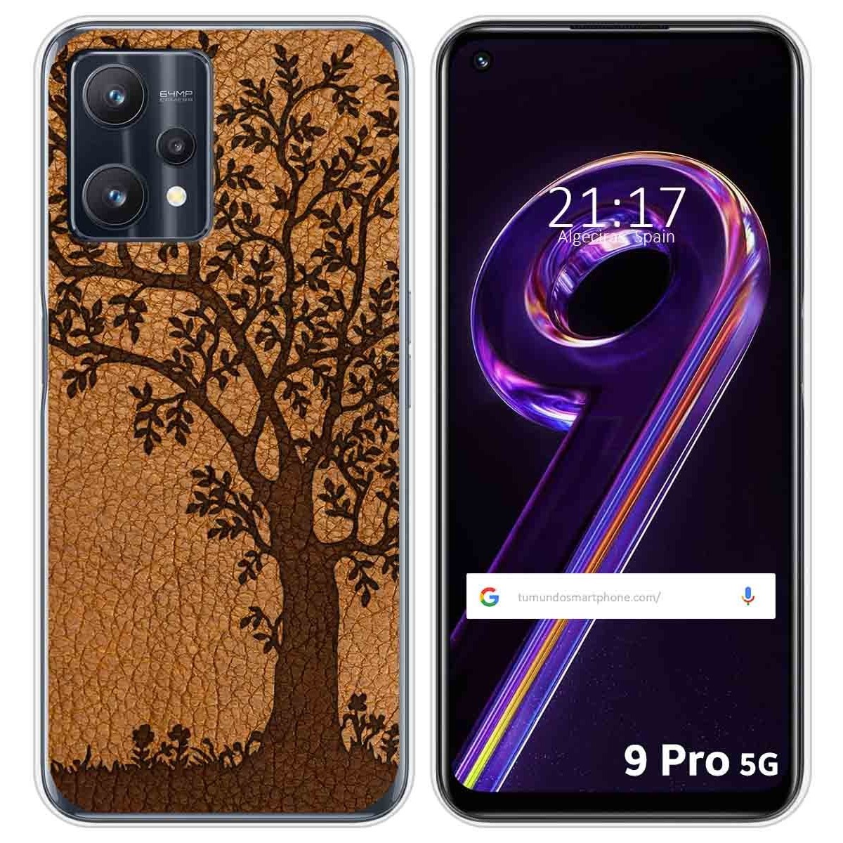Funda Silicona para Realme 9 Pro 5G diseño Cuero 03 Dibujos
