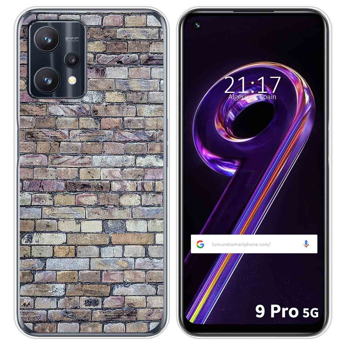 Funda Silicona para Realme 9 Pro 5G diseño Ladrillo 02 Dibujos