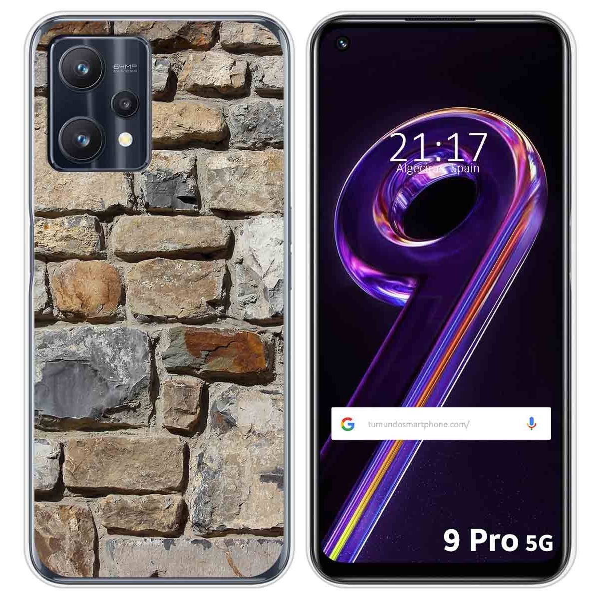 Funda Silicona para Realme 9 Pro 5G diseño Ladrillo 03 Dibujos