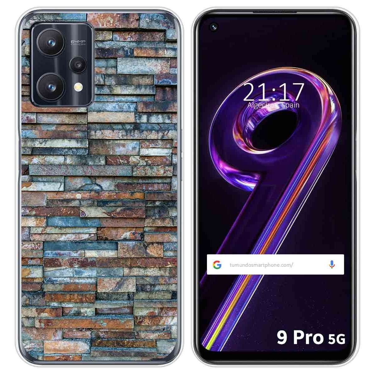 Funda Silicona para Realme 9 Pro 5G diseño Ladrillo 05 Dibujos