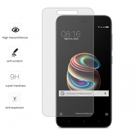 Protector Cristal Templado para Xiaomi Redmi 5A 5" Vidrio
