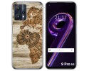 Funda Silicona para Realme 9 Pro 5G diseño Madera 07 Dibujos
