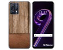 Funda Silicona para Realme 9 Pro 5G diseño Madera 09 Dibujos