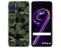 Funda Silicona para Realme 9 Pro 5G diseño Camuflaje Dibujos