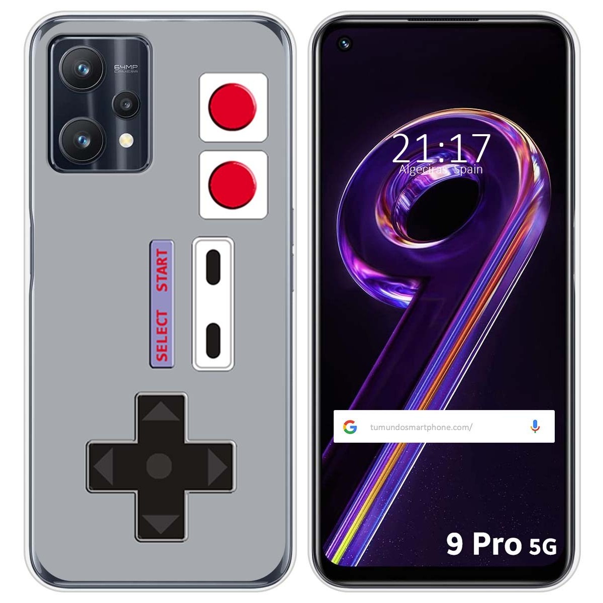 Funda Silicona para Realme 9 Pro 5G diseño Consola Dibujos