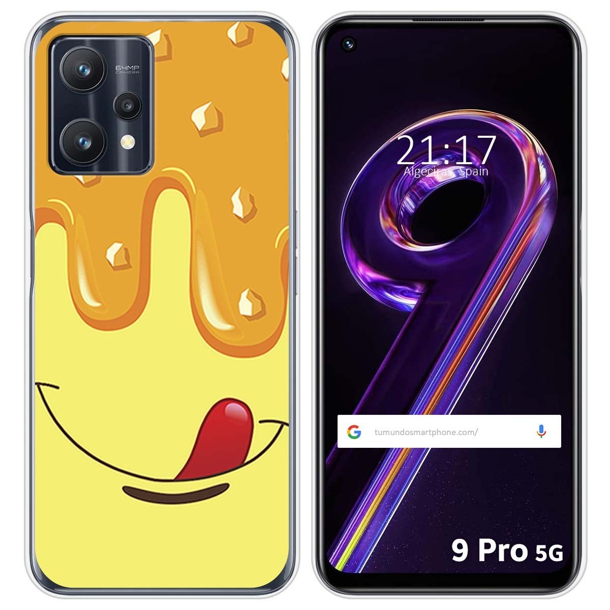 Funda Silicona para Realme 9 Pro 5G diseño Helado Vainilla Dibujos
