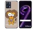 Funda Silicona para Realme 9 Pro 5G diseño Leon Dibujos