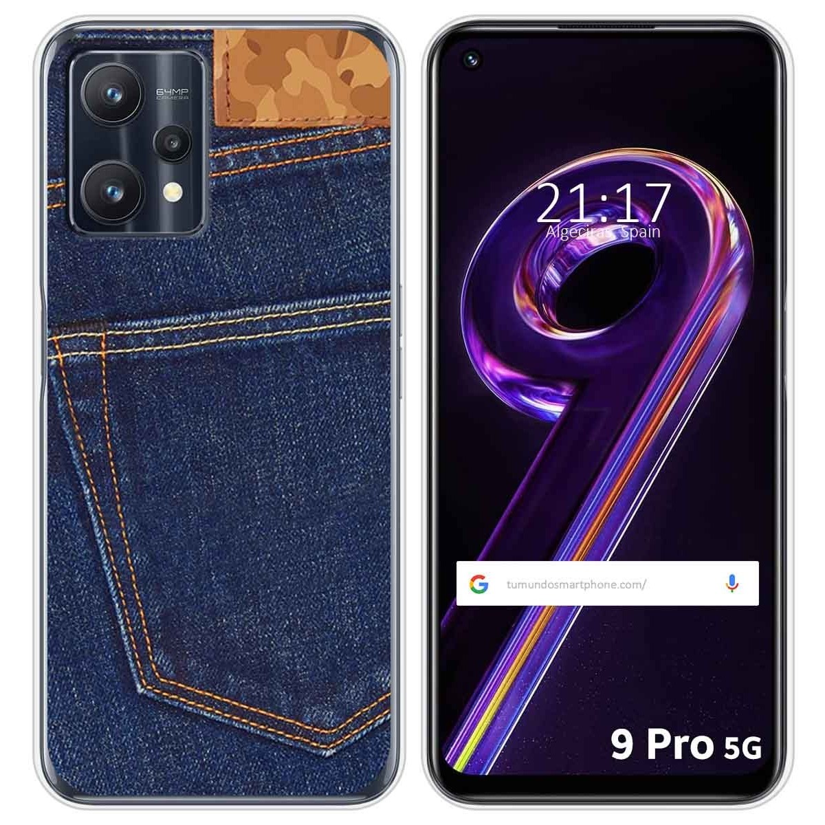 Funda Silicona para Realme 9 Pro 5G diseño Vaquero Dibujos