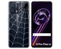 Funda Silicona Transparente para Realme 9 Pro Plus 5G diseño Araña Dibujos