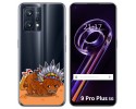 Funda Silicona Transparente para Realme 9 Pro Plus 5G diseño Bufalo Dibujos