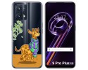Funda Silicona Transparente para Realme 9 Pro Plus 5G diseño Jirafa Dibujos
