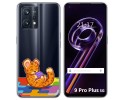 Funda Silicona Transparente para Realme 9 Pro Plus 5G diseño Leopardo Dibujos